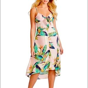 Jessica Simpson Shana Printed High Low Dress. New, never been worn.